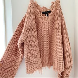 Light Pink Knit Sweater